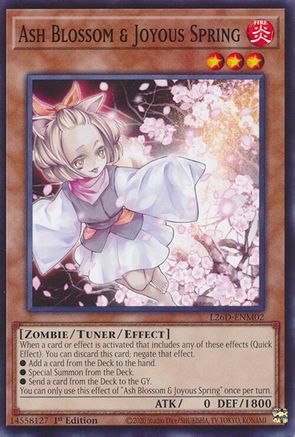 Ash Blossom & Joyous Spring [L26D-ENM02] Common / Short Print - Legendary Modern Decks 2026 - Card Brawlers | Quebec | Canada |