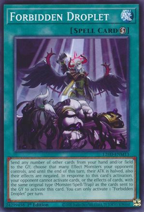 Forbidden Droplet [L26D-ENM13] Common / Short Print - Legendary Modern Decks 2026 - Card Brawlers | Quebec | Canada |