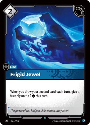 Frigid Jewel (074/219) - Unleashed Foil - Unleashed - Card Brawlers | Quebec | Canada |