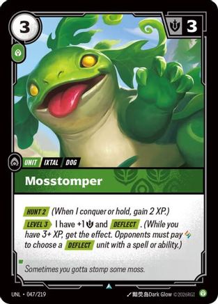 Mosstomper (047/219) - Unleashed Foil - Unleashed - Card Brawlers | Quebec | Canada |