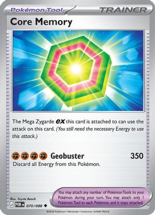 Core Memory (070/null) [ME03 Perfect Order] - ME03: Perfect Order - Card Brawlers | Quebec | Canada |