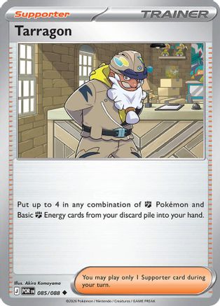 Tarragon (085/088) - Reverse Holofoil [ME03 Perfect Order] - ME03: Perfect Order - Card Brawlers | Quebec | Canada |