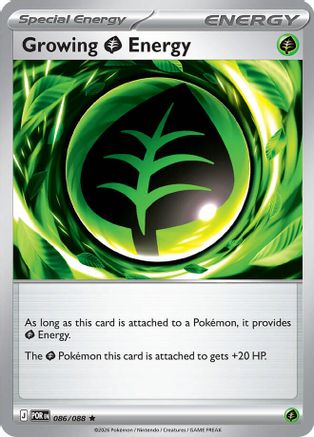 Growing Grass Energy (086/null) - Holofoil [ME03 Perfect Order] - ME03: Perfect Order - Card Brawlers | Quebec | Canada |