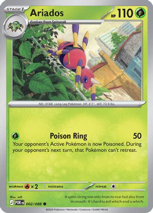 Ariados (002/null) [ME03 Perfect Order] - ME03: Perfect Order - Card Brawlers | Quebec | Canada |