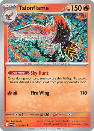 Talonflame (014/088) [ME03 Perfect Order] - ME03: Perfect Order - Card Brawlers | Quebec | Canada |