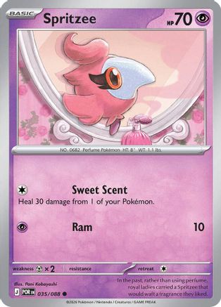 Spritzee (035/null) [ME03 Perfect Order] - ME03: Perfect Order - Card Brawlers | Quebec | Canada |