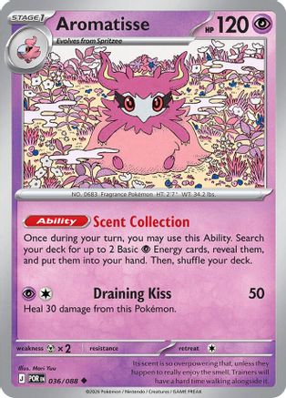Aromatisse (036/null) - Reverse Holofoil [ME03 Perfect Order] - ME03: Perfect Order - Card Brawlers | Quebec | Canada |