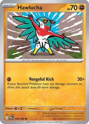 Hawlucha (046/null) - Reverse Holofoil [ME03 Perfect Order] - ME03: Perfect Order - Card Brawlers | Quebec | Canada |