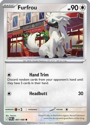 Furfrou (067/null) [ME03 Perfect Order] - ME03: Perfect Order - Card Brawlers | Quebec | Canada |
