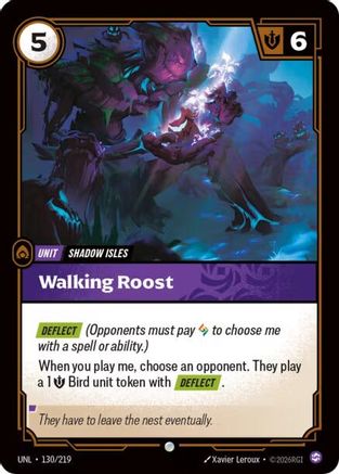 Walking Roost (130/219) - Unleashed - Unleashed - Card Brawlers | Quebec | Canada |