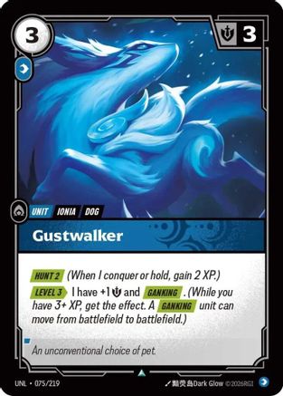 Gustwalker (075/219) - Unleashed - Unleashed - Card Brawlers | Quebec | Canada |