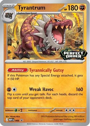 Tyrantrum (066/null) [ME Mega Evolution Promo]