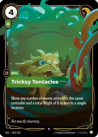 Tricksy Tentacles (054/219) - Unleashed Foil - Unleashed - Card Brawlers | Quebec | Canada |