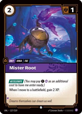 Mister Root (127/219) - Unleashed Foil - Unleashed - Card Brawlers | Quebec | Canada |