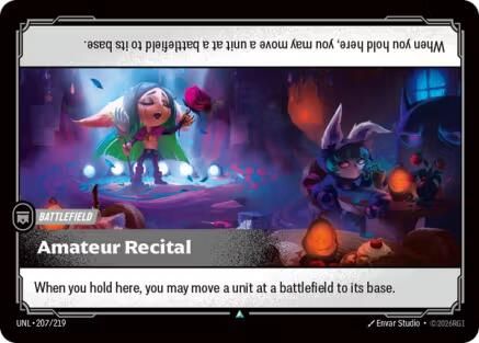 Amateur Recital (207/219) - Unleashed - Unleashed - Card Brawlers | Quebec | Canada |