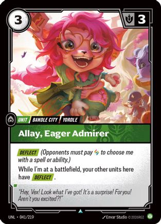 Allay, Eager Admirer (041/219) - Unleashed Foil - Unleashed - Card Brawlers | Quebec | Canada |