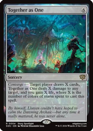 Together as One (SOS-004) - Secrets of Strixhaven - Secrets of Strixhaven - Card Brawlers | Quebec | Canada |