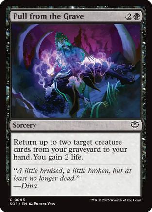 Pull from the Grave (SOS-095) - Secrets of Strixhaven Foil - Secrets of Strixhaven - Card Brawlers | Quebec | Canada |