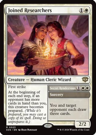 Joined Researchers (SOS-023) - Secrets of Strixhaven - Secrets of Strixhaven - Card Brawlers | Quebec | Canada |