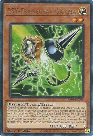 PSY-Framegear Gamma [RA05-EN006] Ultimate Rare - Rarity Collection 5 - Card Brawlers | Quebec | Canada |