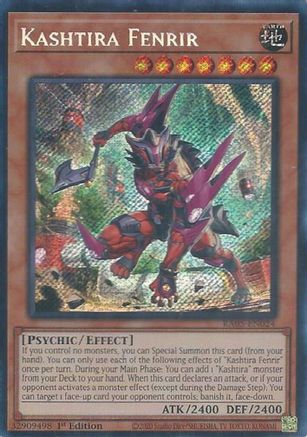 Kashtira Fenrir [RA05-EN024] Secret Rare - Rarity Collection 5 - Card Brawlers | Quebec | Canada |