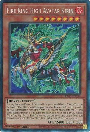 Fire King High Avatar Kirin [RA05-EN032] Collector's Rare - Rarity Collection 5 - Card Brawlers | Quebec | Canada |