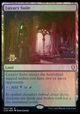 Luxury Suite [Commander Legends: Battle for Baldur's Gate Prerelease Promos] - Magic: The Gathering - Card Brawlers | Quebec | Canada |