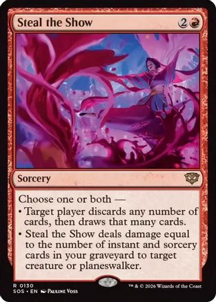 Steal the Show (SOS-130) - Secrets of Strixhaven - Secrets of Strixhaven - Card Brawlers | Quebec | Canada |