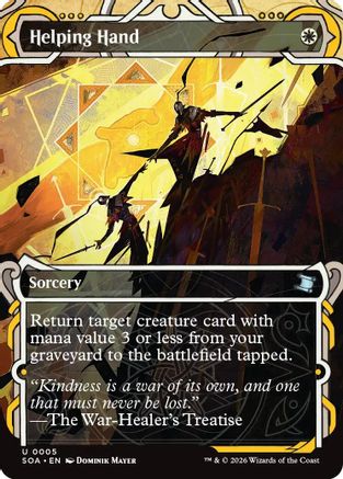 Helping Hand (SOA-005) - Secrets of Strixhaven: Mystical Archive