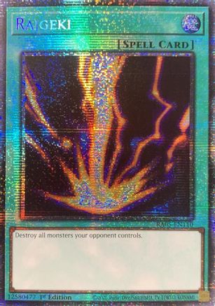 Raigeki (Starlight Rare) (RA05-EN110) Starlight Rare