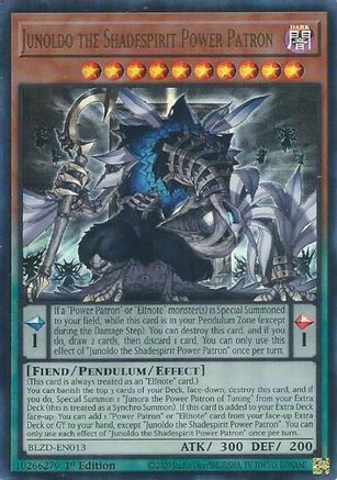 Junoldo the Shadespirit Power Patron [BLZD-EN013] Ultra Rare - Blazing Dominion - Card Brawlers | Quebec | Canada |