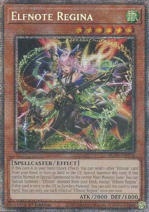 Elfnote Regina [BLZD-EN014] Starlight Rare - Blazing Dominion - Card Brawlers | Quebec | Canada |