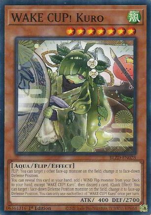 WAKE CUP! Kuro [BLZD-EN028] Common / Short Print - Blazing Dominion - Card Brawlers | Quebec | Canada |