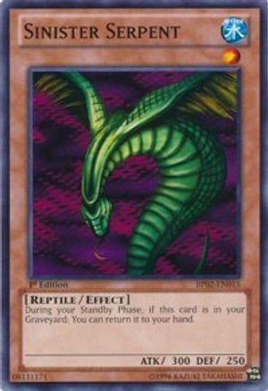 Sinister Serpent [BP02-EN015] Common - Yu-Gi-Oh! - Card Brawlers | Quebec | Canada |