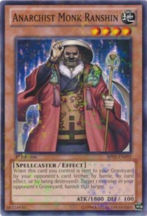 Anarchist Monk Ranshin [BP02-EN092] Mosaic Rare - Yu-Gi-Oh! - Card Brawlers | Quebec | Canada |