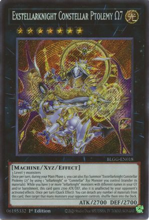 Exstellarknight Constellar Ptolemy Omega 7 (BLGG-EN018) Secret Rare