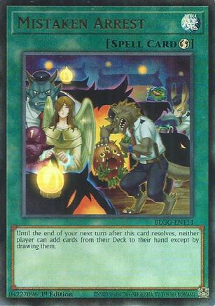 Mistaken Arrest (BLGG-EN114) Ultra Rare