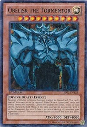 Obelisk the Tormentor [BP02-EN125] Mosaic Rare - Yu-Gi-Oh! - Card Brawlers | Quebec | Canada |