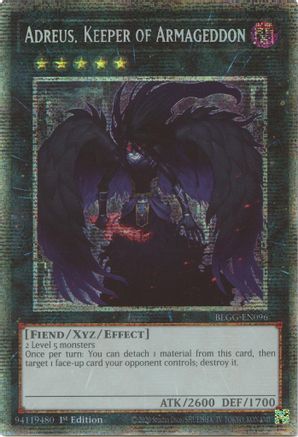 Adreus, Keeper of Armageddon (Starlight Rare) (BLGG-EN096) Starlight Rare