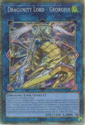 Dragunity Lord - Georgius (Starlight Rare) (BLGG-EN014) Starlight Rare