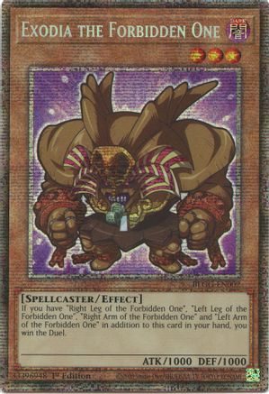 Exodia the Forbidden One (Starlight Rare) (BLGG-EN002) Starlight Rare