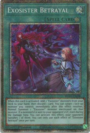 Exosister Betrayal (Starlight Rare) (BLGG-EN130) Starlight Rare