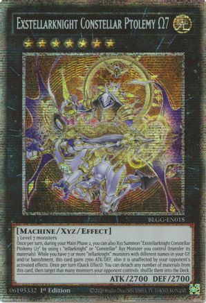 Exstellarknight Constellar Ptolemy Omega 7 (Starlight Rare) (BLGG-EN018) Starlight Rare