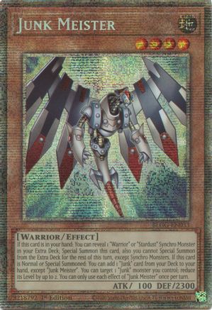 Junk Meister (Starlight Rare) (BLGG-EN033) Starlight Rare