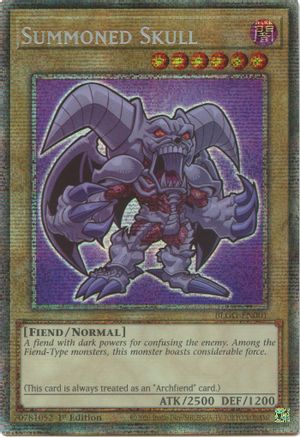 Summoned Skull (Starlight Rare) (BLGG-EN001) Starlight Rare