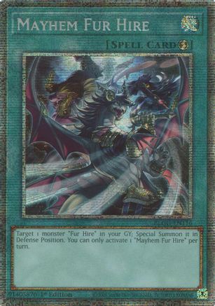 Mayhem Fur Hire (Starlight Foil) (BLGG-EN116) Starfoil Rare
