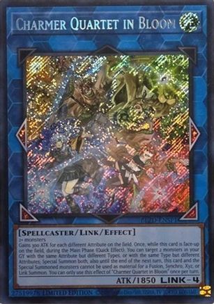 Charmer Quartet in Bloom (Secret Rare) (BLZD-ENSP1) Secret Rare