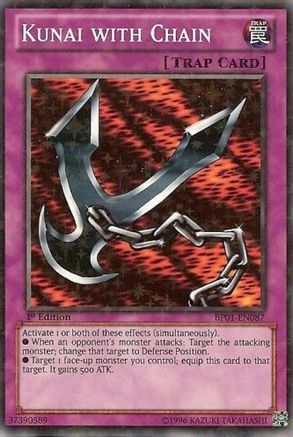 Kunai with Chain [BP01-EN087] Starfoil Rare - Yu-Gi-Oh! - Card Brawlers | Quebec | Canada |