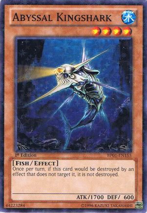 Abyssal Kingshark [BP01-EN155] Starfoil Rare - Yu-Gi-Oh! - Card Brawlers | Quebec | Canada |