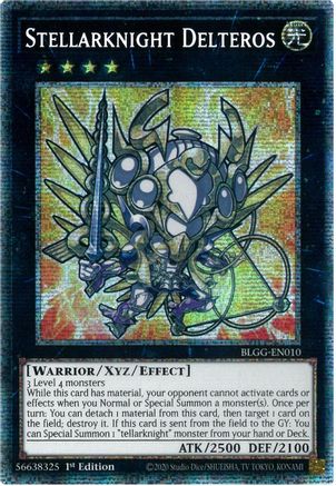 Stellarknight Delteros (Starlight Rare) (BLGG-EN010) Starlight Rare